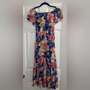 Fashion Nova Floral Maxi Dress - Size S